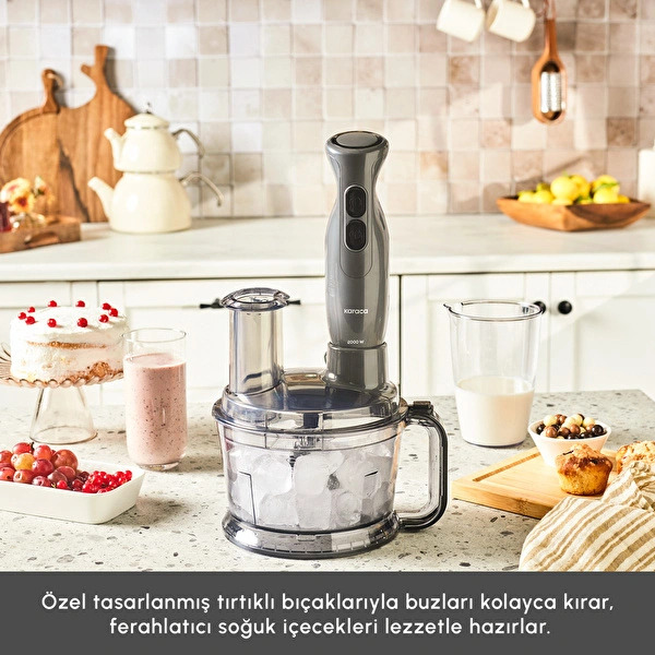 Karaca Stream Bone Saturn 24 Parça 6 Kişilik Yemek Takımı Platin